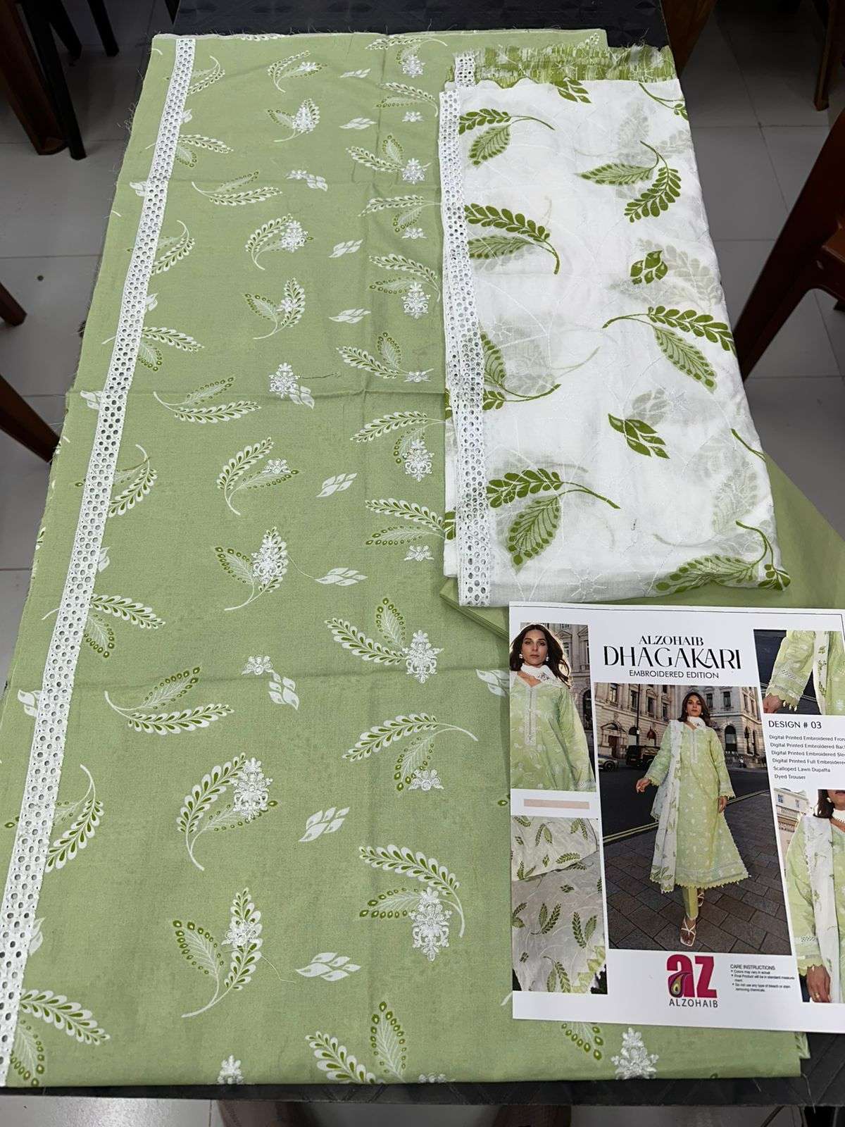 DHAGAKARI by Al Zohaib Textiles